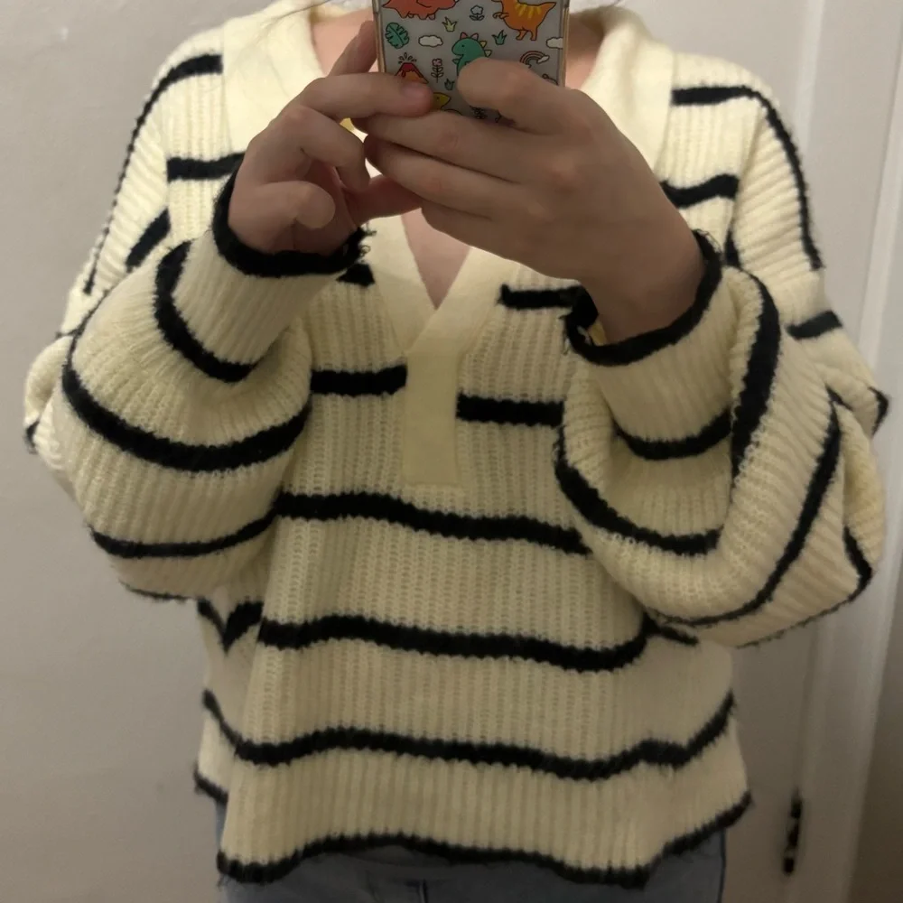 Miou Muse Striped Sweater | Size M - Picture 9 of 9